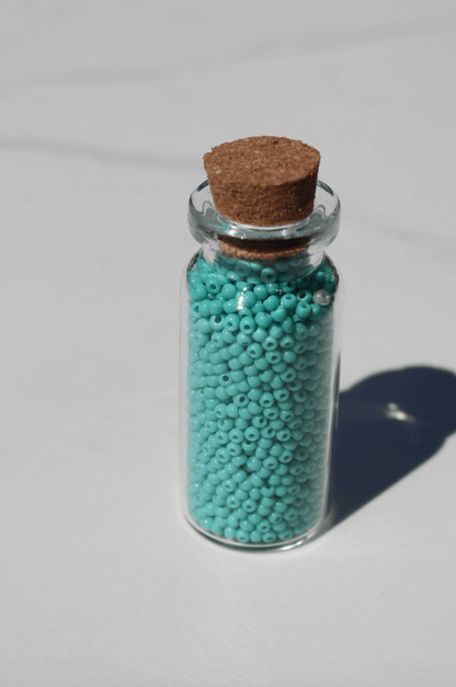 DIY beads 2mm oceanic blue
