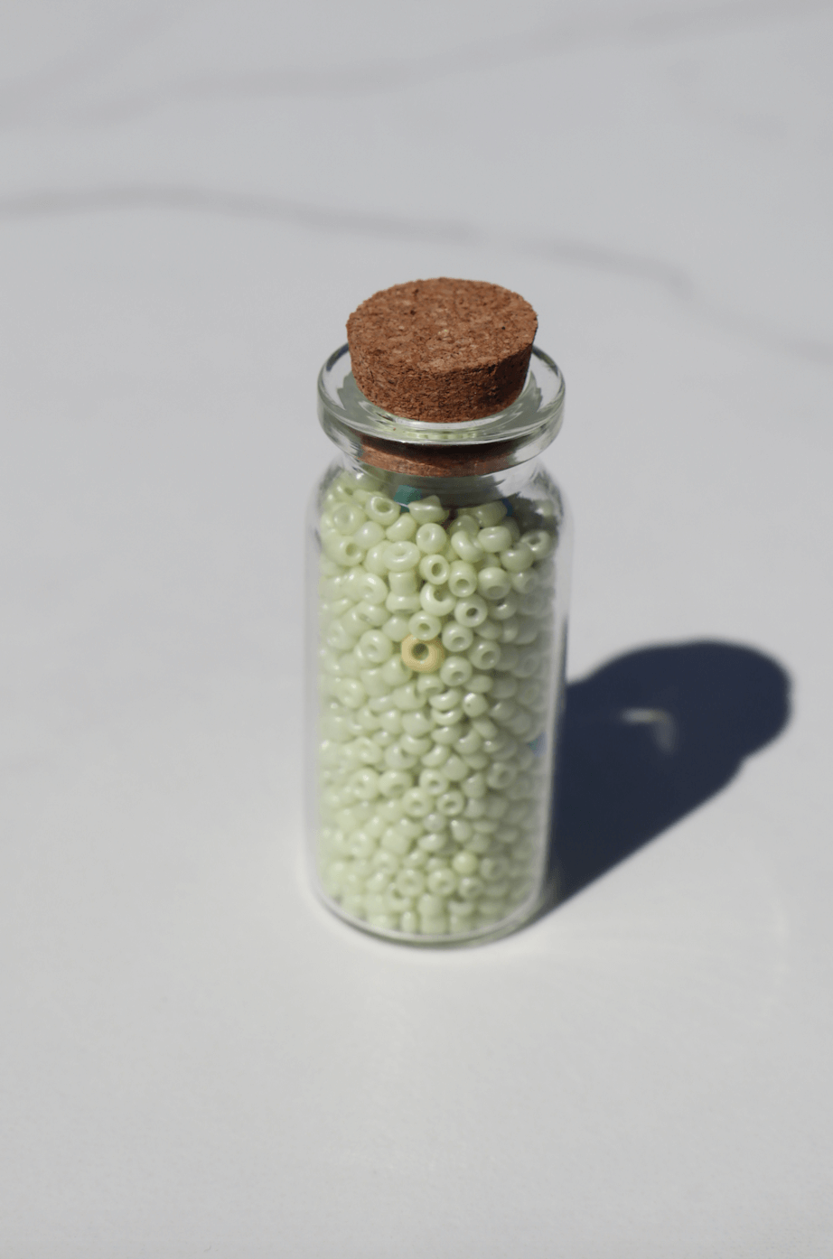 DIY beads 2mm green