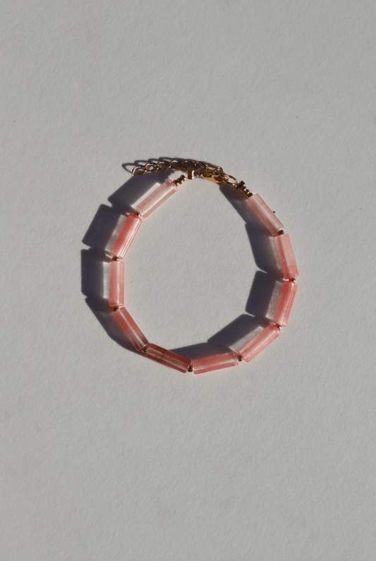 Pretty pink bracelet