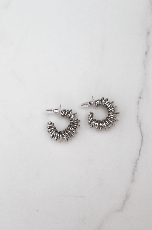 Essy silver statement earring